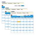 Calendars - Three months