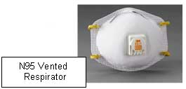 N95 Vented Respirator