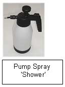 Pump Spray Shower