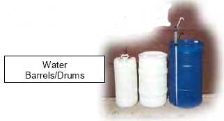 Water Barrels/Drums